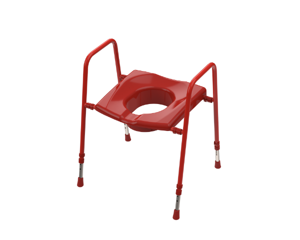 Picture of Prima Superior Toilet Aid in Red