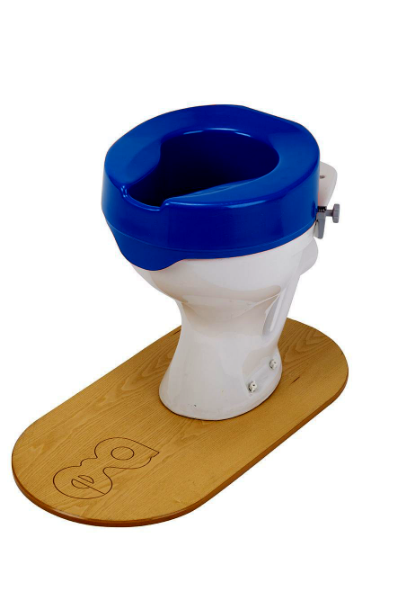 Picture of Blue Ashby Raised Toilet Seat