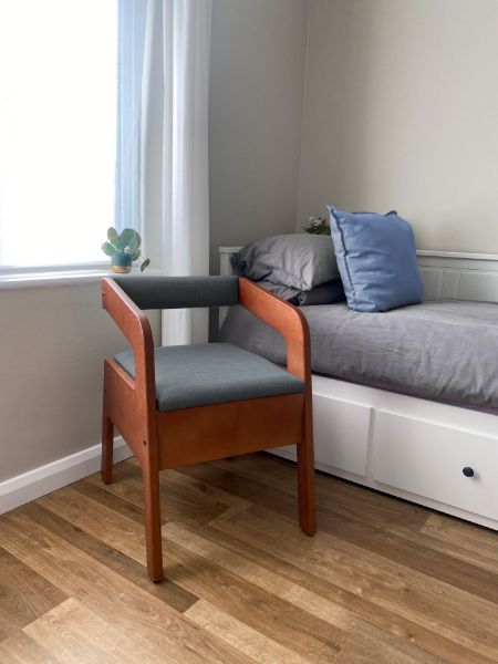 Picture of Timberry Scandi Commode - Walnut Finish 